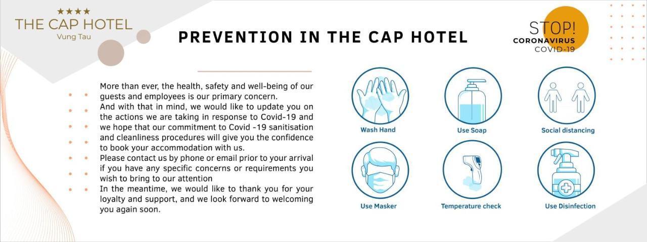 The Cap Hotel Vung Tau Buitenkant foto